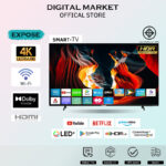 ทีวี LED Smart TV 3243 นิ้ว Android 4K HDR WiFi Youtube Netflix โปรลดราคาวันนี้ Y1