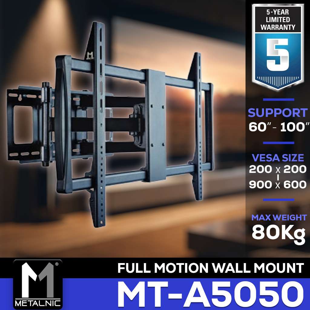 METALNIC ขาแขวนทีวี ขนาด 60 100 นิ้ว รุ่น MTA5050
