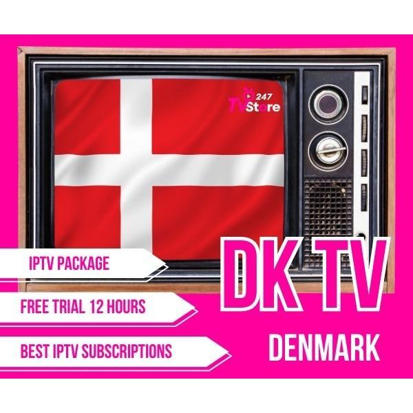 Denmark TV Package IPTV 6 Month รับชมช่องTV Onlineมากมายใช้งานผ่านแอพบนมือถือกล่องทีวีสมาร์ททีวีและอื่นๆ FHD4K