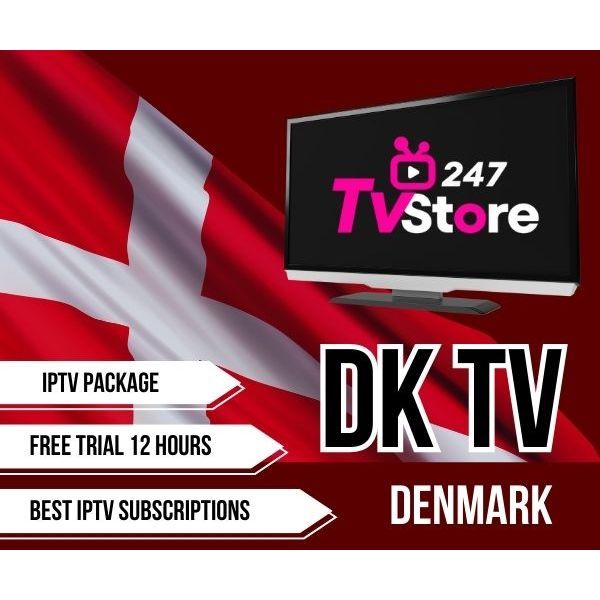 Denmark TV Package IPTV 1 Year รับชมช่องทีวีมากมายติดตั้งง่าย ใช้งานผ่านแอพบนมือถือกล่องทีวีสมาร์ททีวีและอื่นๆ