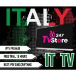 Italy TV Package IPTV 1 Year รับชมช่องทีวีมากมายติดตั้งง่าย ใช้งานผ่านแอพบนมือถือกล่องทีวีสมาร์ททีวีและอื่นๆ
